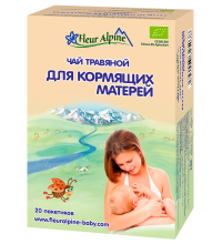 Чай для кормящих мам Fleur Alpine травяной Органик 