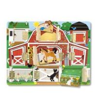 Магнитные игры Melissa&Doug Доска с окошками 