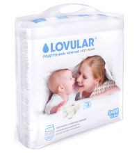 Подгузники Lovular Hot Wind размер S (0-6 кг) 80 шт