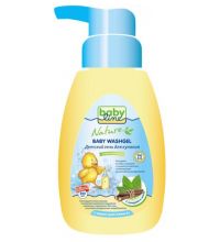 Гель для купания детский Babyline Nature с мятой и солодкой с дозатором 260 мл