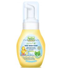 Пенка для подмывания малыша Babyline Nature детская с растительными экстрактами, дозатор 280 мл