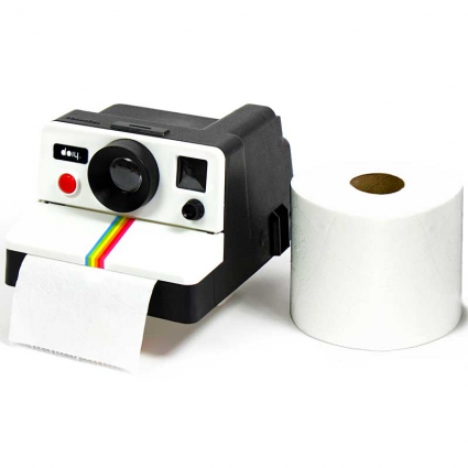 DHPLBAS Держатель для туалетной бумаги Polaroll (белый)