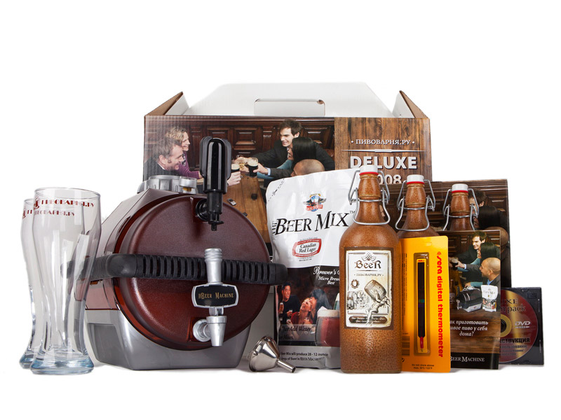 000010 Домашняя мини-пивоварня BeerMachine DeLuxe 2008