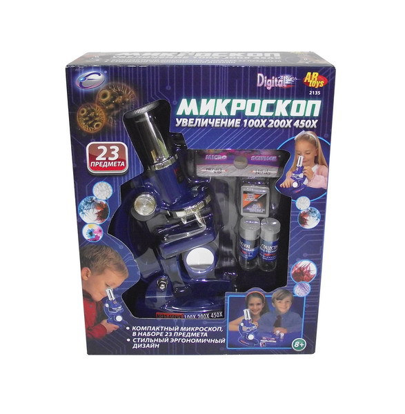 Микроскоп ABtoys набор 23 предмета