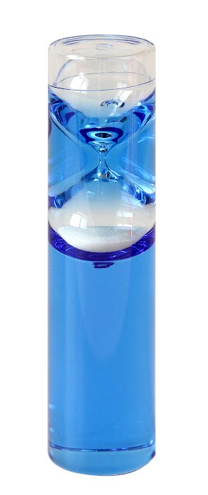 ST9001B Песочные часы-жидкие, 1 мин (синий)