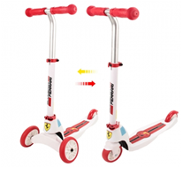 FXK-35-WHITE САМОКАТ FERRARI(Italy) TRANSFORMER SCOOTER (белый)
