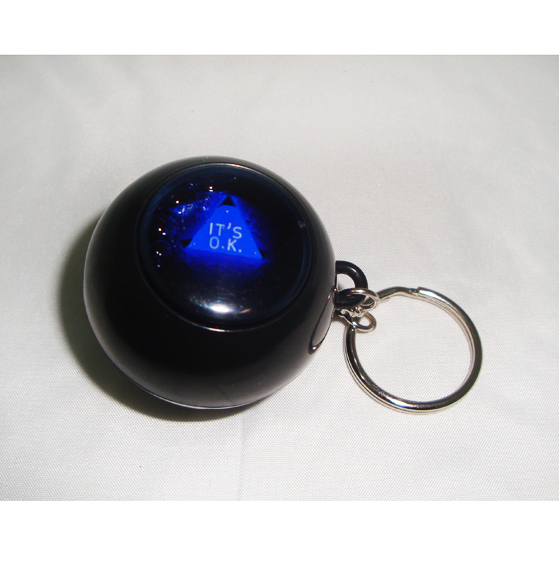 F-020 Брелок Шар-предсказатель (черный)