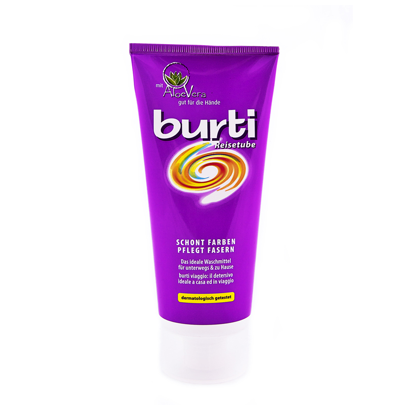 Средство для ручной стирки Burti Reisetube с бальзамом Алоэ Вера 200 мл