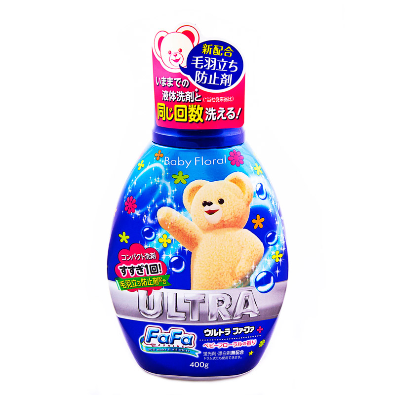 Жидкое мыло для стирки детского белья Nissan "Fa-Fa" с цветочным ароматом флакон 400 г