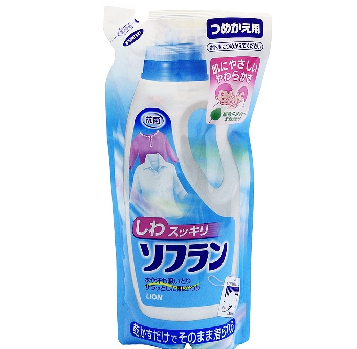 Кондиционер для белья Lion Soflan Разглаживающий запасной блок 500 мл