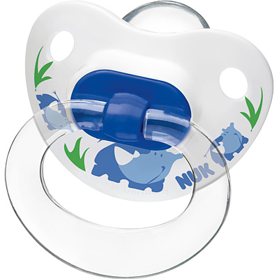 Пустышка Nuk Happy Days успокаивающая силикон р. 2 с 6 мес.