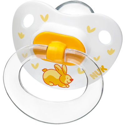 Пустышка Nuk Happy Days успокаивающая силикон р. 1 с рождения