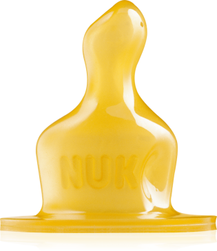 Соска Nuk CLASSIC Air System, S, латексная (с очень маленькой дырочкой для чая) р. 1 с рождения