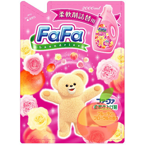 Жидкое средство для стирки детского белья Nissan "Fa-Fa" яблоко, сменный блок 900 мл