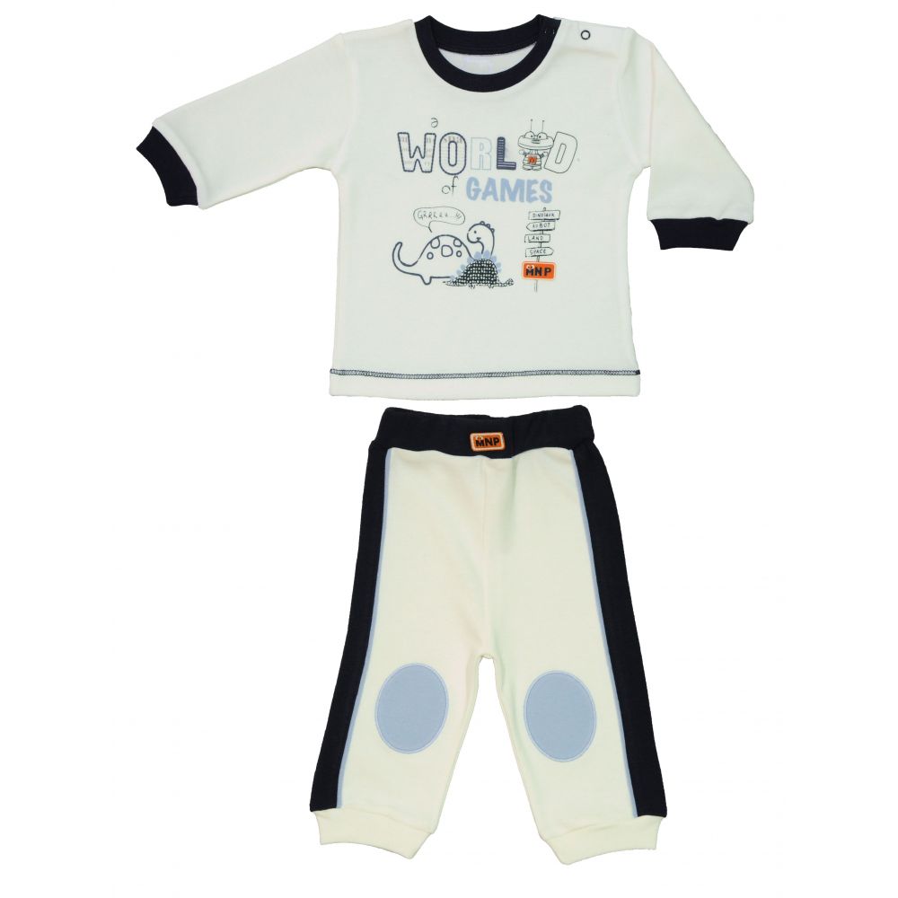 Пижама Bebepan (2 предмета) серия Games 6-9 мес. арт. 1320_6-9