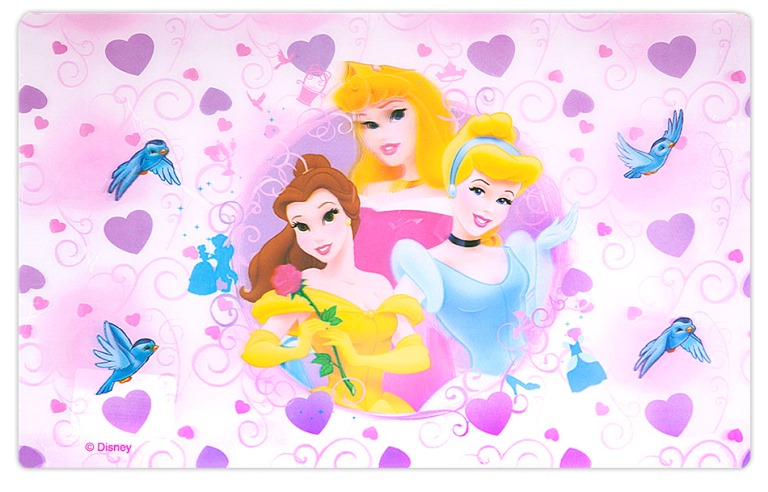 Салфетка под тарелку Disney Принцессы 3D