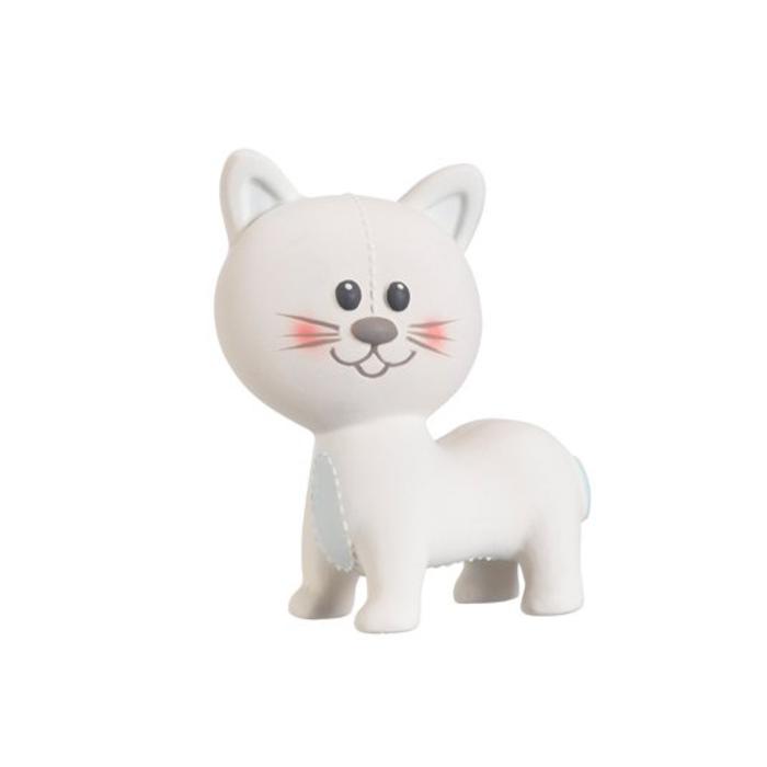 Прорезыватель развивающий Vulli "Котенок Лазар" с пищалкой 