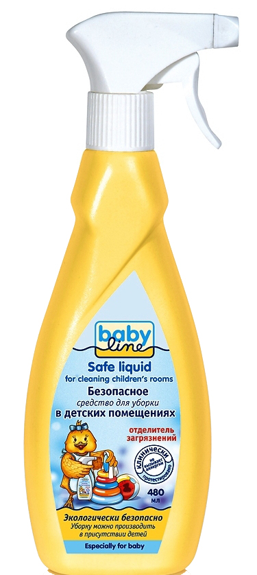 Средство для уборки в детских помещениях Babyline 480 мл