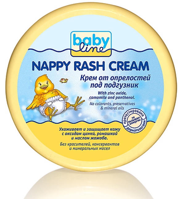 Крем от опрелостей под подгузник Babyline 150 мл