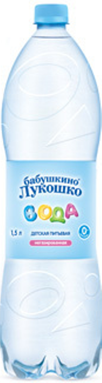 Детская вода Бабушкино Лукошко с рождения 1.5 л