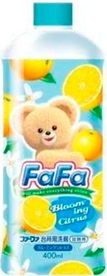 Средство для мытья посуды Nissan FaFa с ароматом цитрусовых запасной блок 400 мл