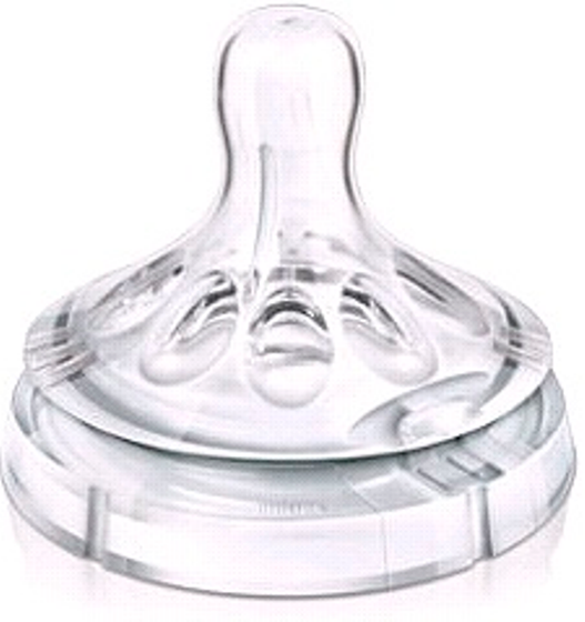 Соска Avent Philips с переменным потоком серия Natural ( 2 шт.) с 3 мес.