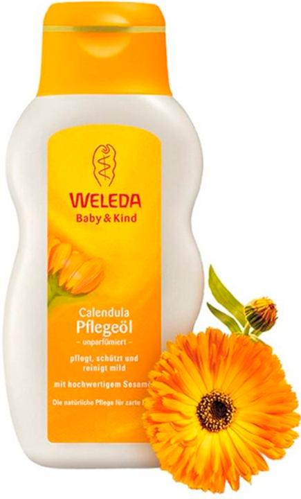 Масло с календулой для младенцев Weleda 200 мл