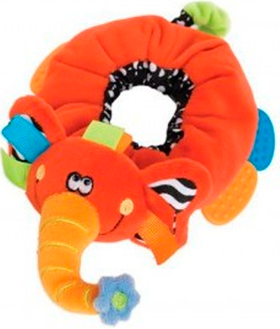 Погремушка на ногу с прорезывателем Roxy-Kids Слоненок Элли