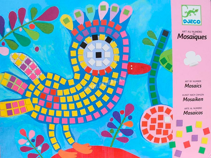 Мозайка Djeco Птица и божья коровка 08894