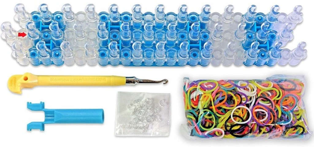 Набор для плетения браслетов Rainbow loom Kit 1393