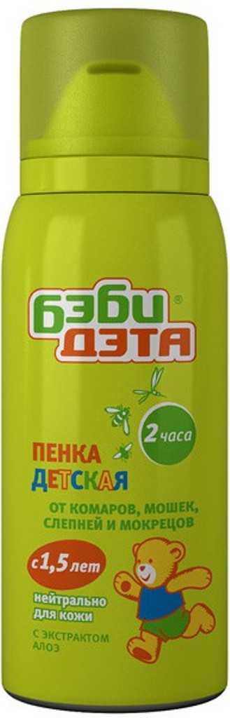 Пенка детская Дэта Бэби с 15 лет 100 мл