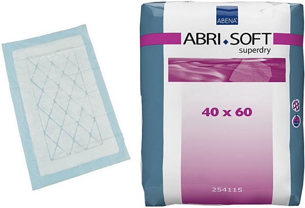 Пеленки Abri-Soft впитывающие Superdry 40x60 см 60 шт