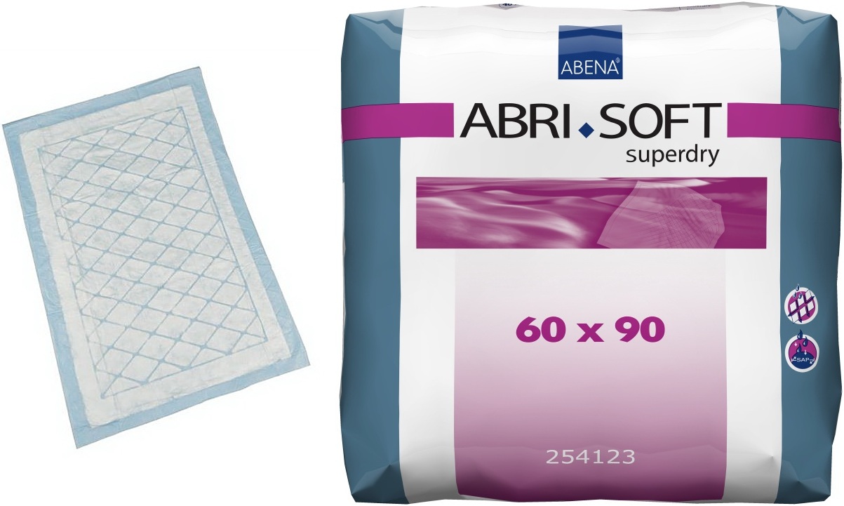 Пеленки Abri-Soft впитывающие Superdry 60x90 см 30 шт