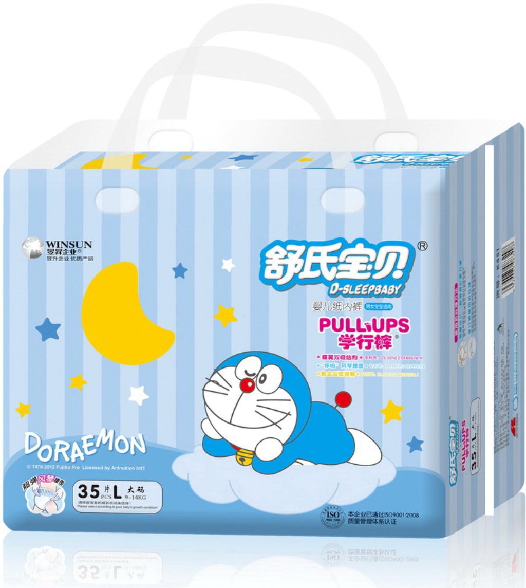 Трусики Doraemon L (9-14 кг) 35 шт
