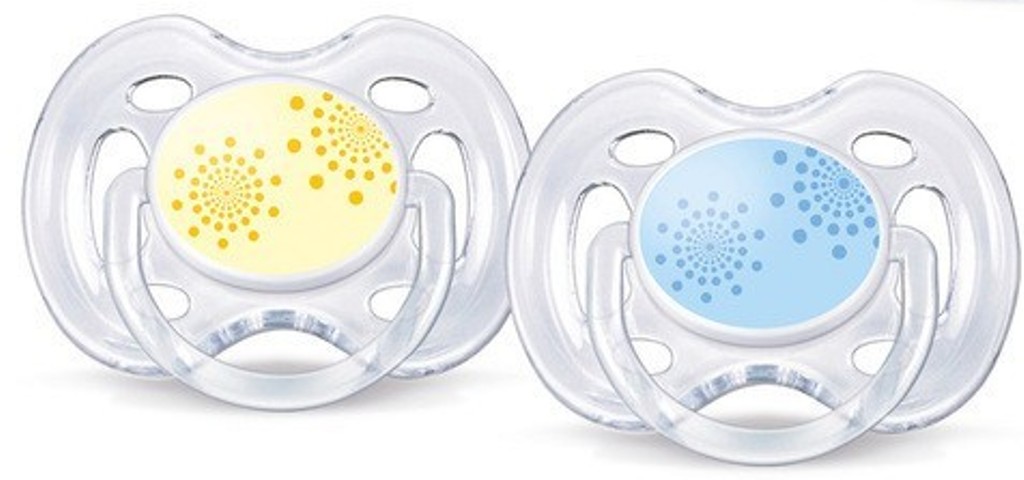 Пустышка Avent FreeFlow силиконовая от 0-6 мес. (1 шт)