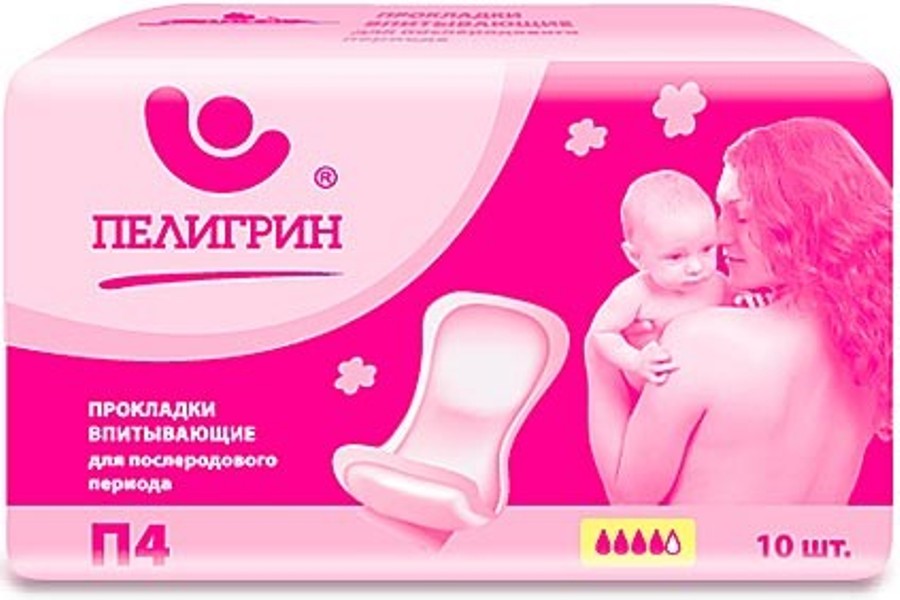 Набор медицинского белья из нетканых материалов Пелигрин прокладка впитывающая П4 10 шт.
