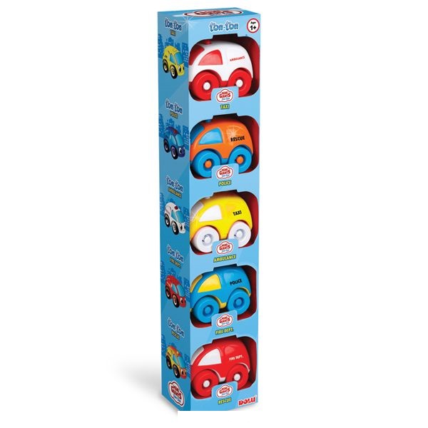 Игрушка Dolu Мини - машинка в коробке - 5 шт. 5042