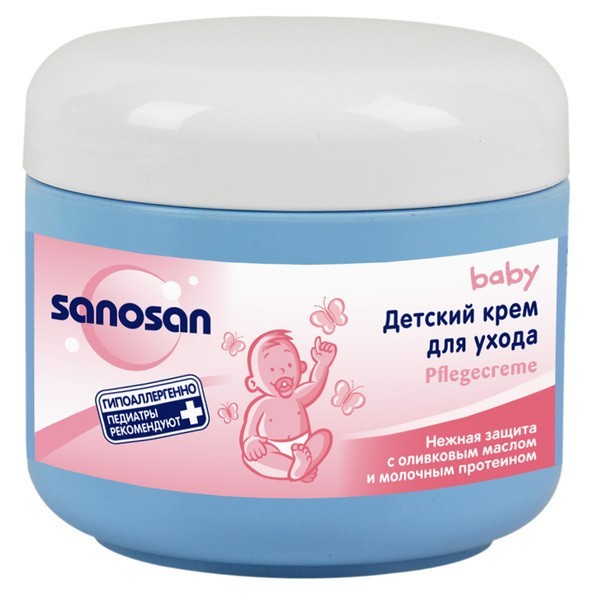 Крем детский для ухода Sanosan 150 мл