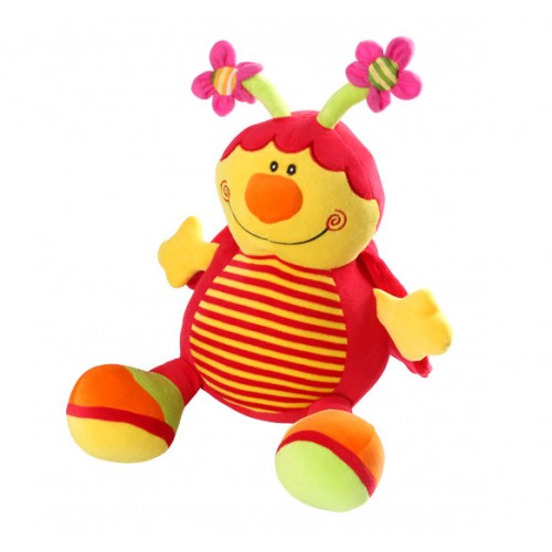 Игрушка BabyOno велюровая "Божья коровка"