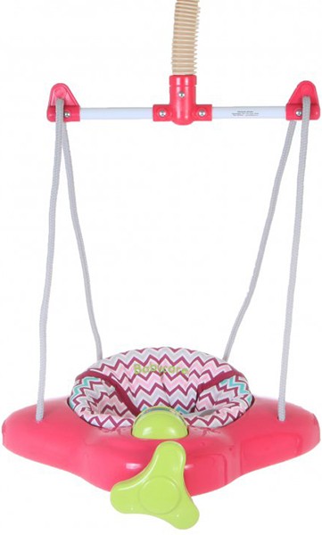Прыгунки Baby care Aero (Raspberry Stripe) 