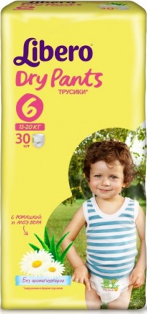 Трусики Libero Dry Pants 13-20 кг 30 шт