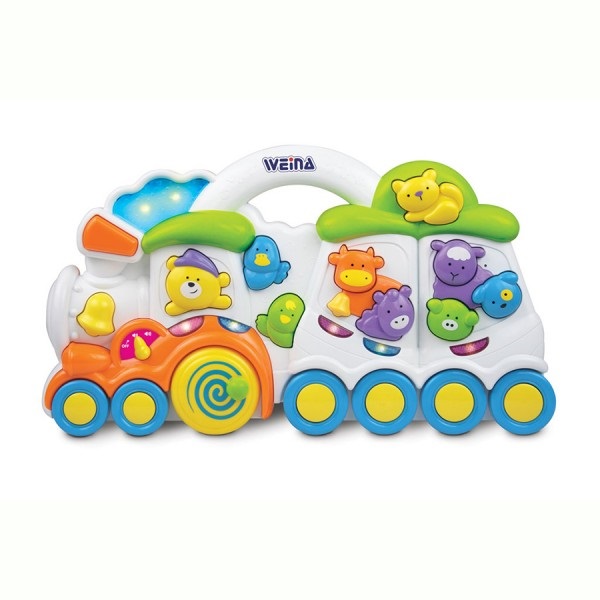 Паровозик Weina "МЕДВЕЖЁНОК И ЕГО ДРУЗЬЯ" 2106