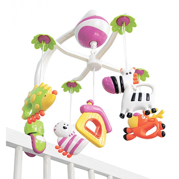 Детский мобиль на кроватку Maman Животные 13015