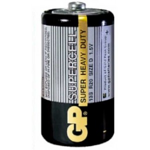 Батарейка GP D-R20 Supercell 1 шт. (13S-2S2)