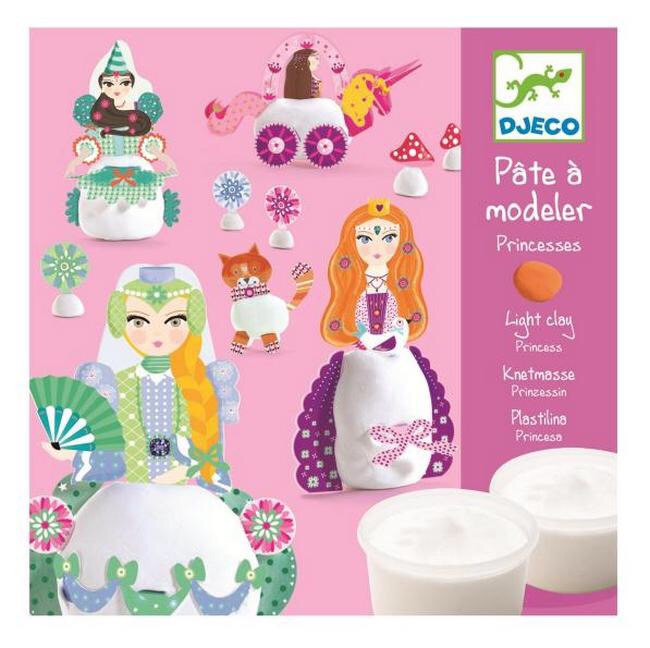 Набор для творчества Djeco с пластилином Принцессы 09733
