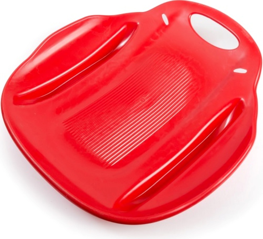 Ледянка ToyMart Метеор 53*48*8 см красный 313261