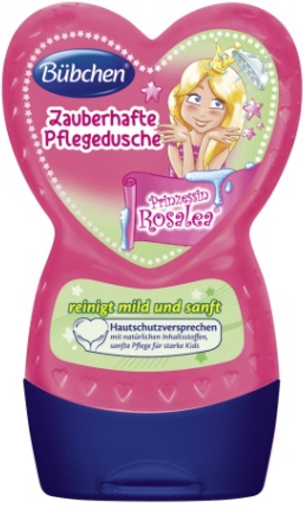 Гель для душа Bubchen волшебный "Принцесса Розалея" 230 мл с 3-х лет