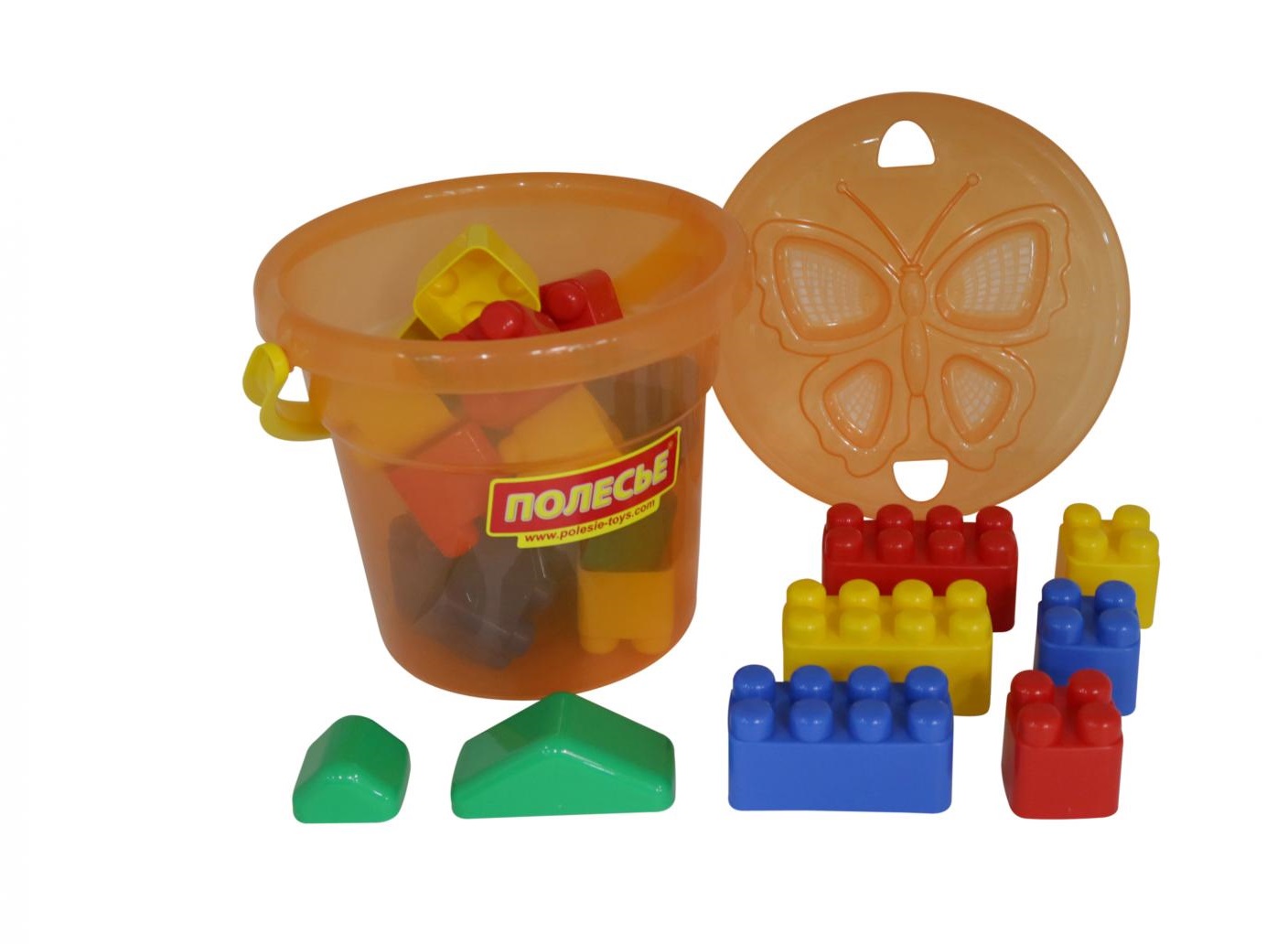 Конструктор Полесье Coloma "Беби" 22 элемента в ведре "Макси" 46864