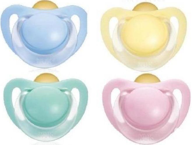 Пустышка Nuk STARLIGHT латекс успокаивающая р-р 2 с 6 мес.