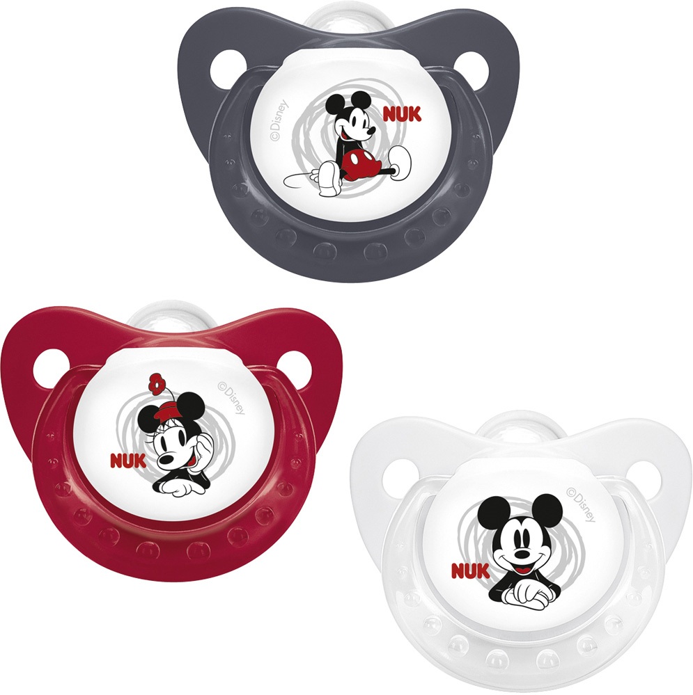 Пустышка Nuk ДИСНЕЙ МИККИ силиконовая р. 1 с рождения1 шт